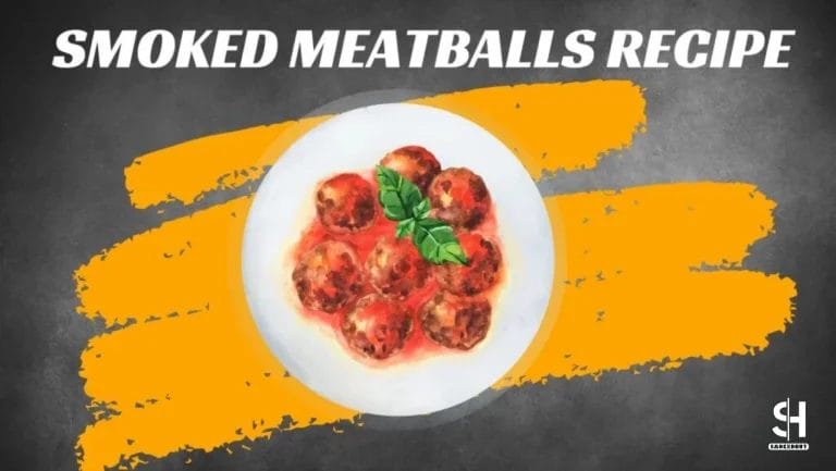 Smoked Meatballs Recipe
